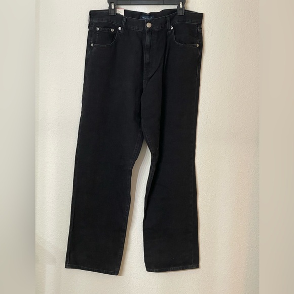 Aeropostale Black Straight Leg Jeans - Picture 3 of 7